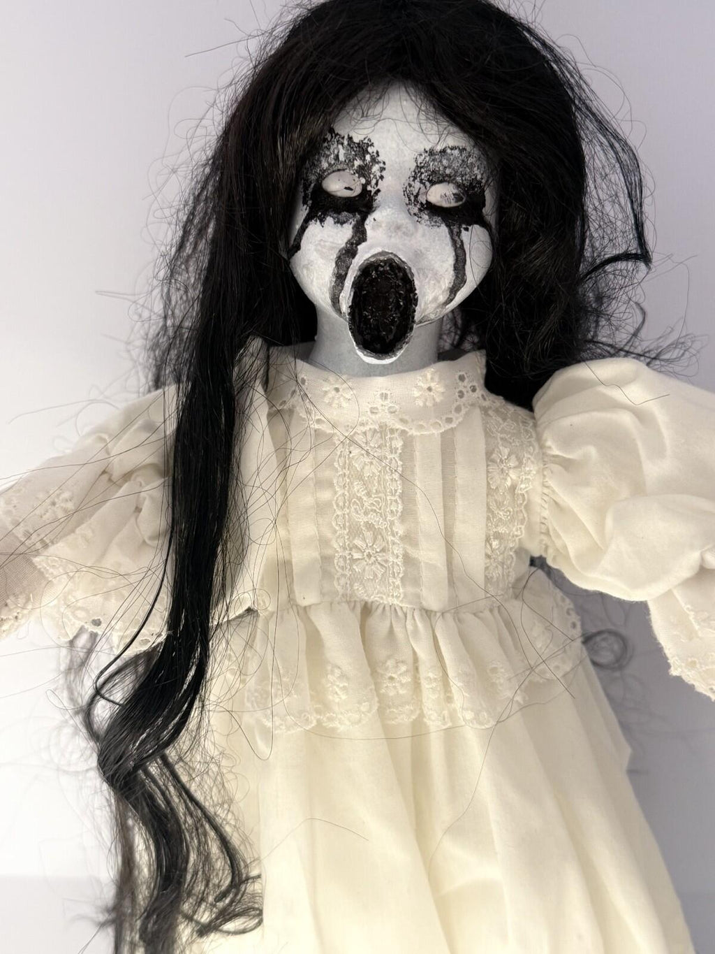 The Banshee's Path - OOAK Scary Creepy Doll 16" Hand Painted Horror Haunting Art