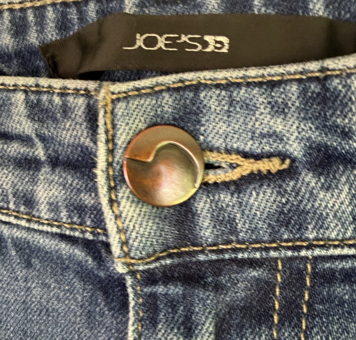 Joes Slouched Slim Womens Jeans Sz 28 - Stretch Light Distressed