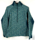 Columbia Sweater Womens Sz Large Green Half Zip Comfort Outdoors Ladies