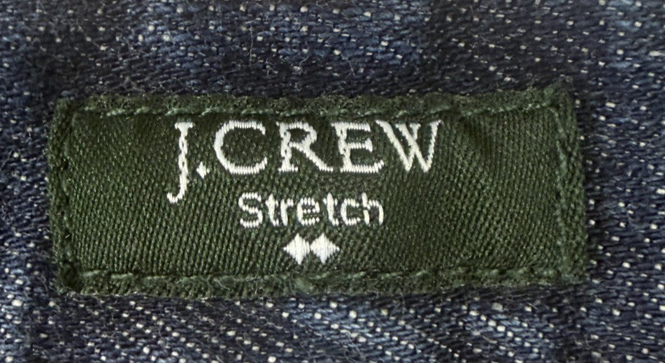 J. Crew Jeans Womens Size 27 Blue Bootcut Dark Wash Stretch Denim