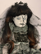 Meet Elara - OOAK Scary Creepy Doll 20" Hand Painted Horror Haunting Art