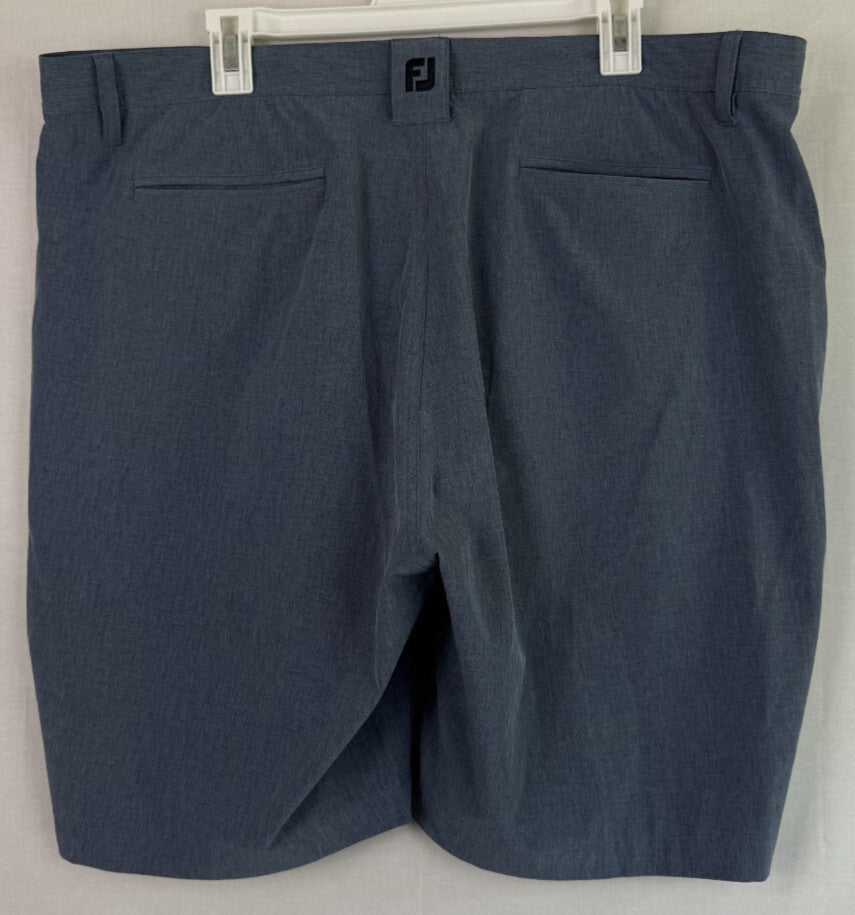 FootJoy Heather Grey Golf Mens Shorts Size 40 Stretch Wicking Lightweight