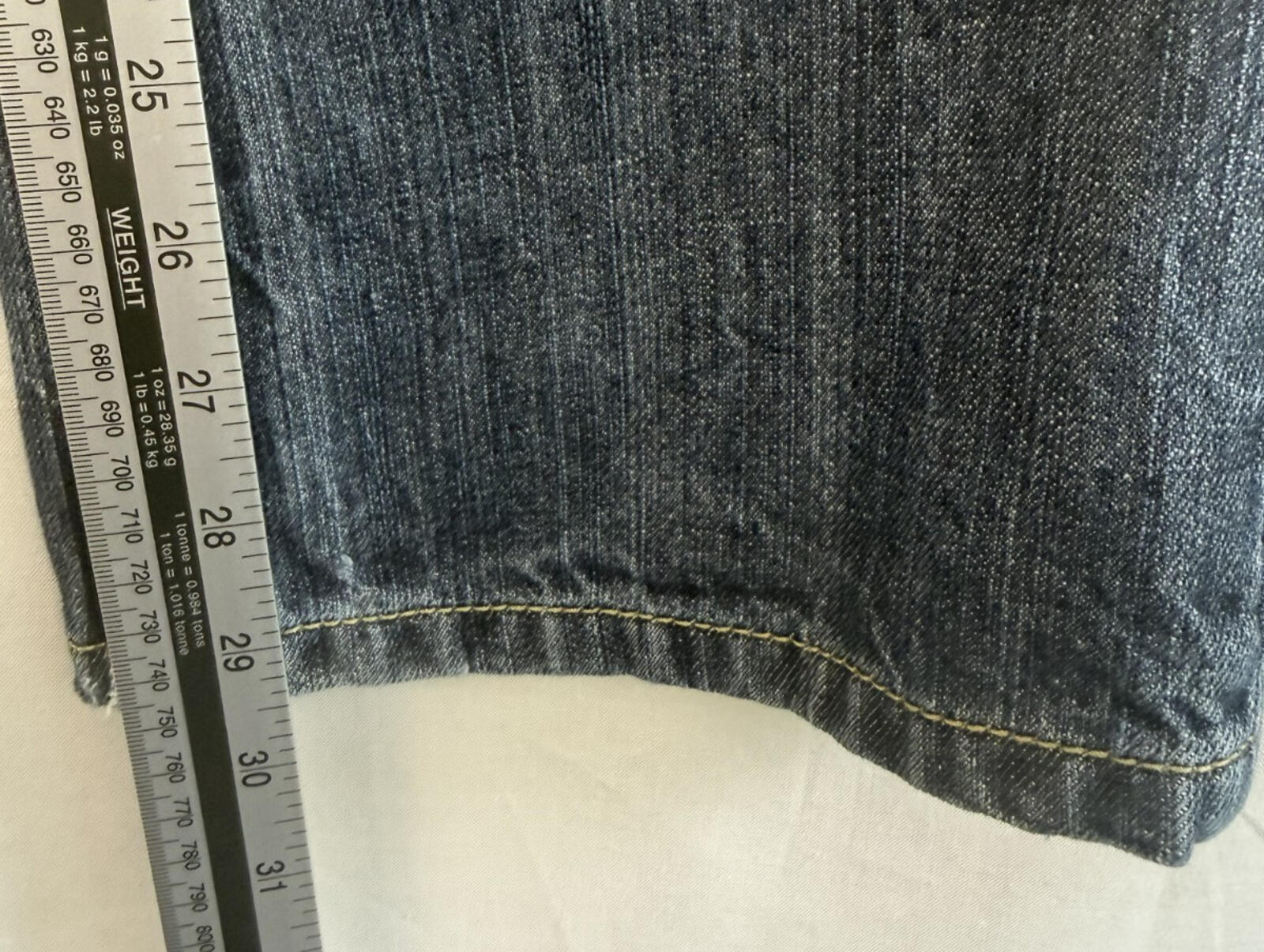 Helix Slim Boot Cut Jeans Mens 32 x 30 Distressed Y2k