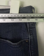 Levis Womens 505 Straight Leg Jeans Size 10 Blue Dark Wash Stretch Denim
