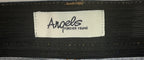Angels Forever Young Women's Blue Denim 360 Sculpt Shorts Size 10