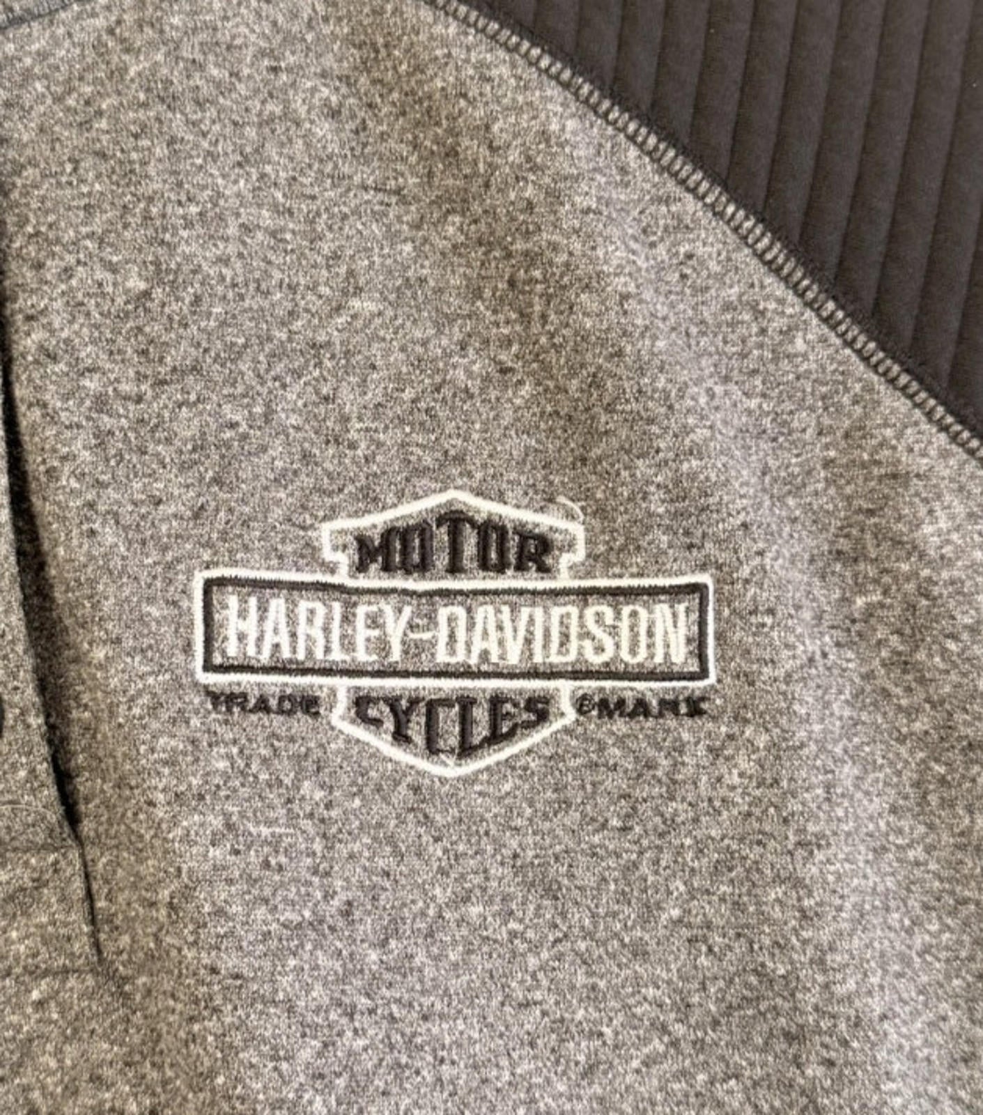 Harley Davidson Womens Sz XL Pull Over Polyester Ribbed Pike's Peak