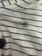 FootJoy Womens LS Pin Stripe Sun Protection Shirt Sz Large - Lighthouse - Golf