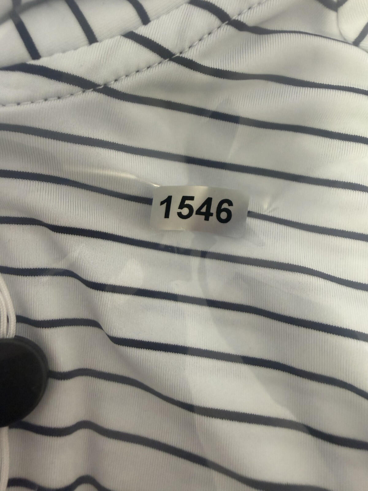 FootJoy Womens LS Pin Stripe Sun Protection Shirt Sz Large - Lighthouse - Golf