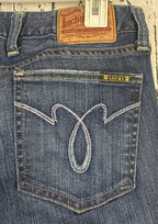 Lucky Brand Dungarees Lola Straight Womens Jeans Size 28 Denim Blue