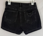 American Eagle Outfitters Mom Short Black Distressed Size 2