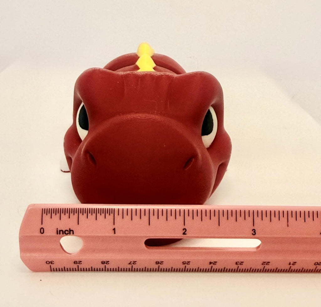 Large 3D Printed Articulated Dino – Colorful Flexible Dinosaur Toy Figurine