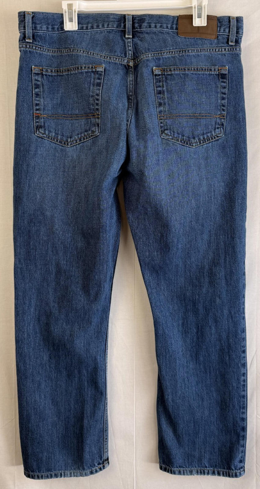 Tommy Hilfiger Mens Jeans 36x30 Blue Classic Regular Straight Denim W36 L30 TH