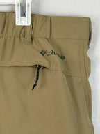 Columbia Shorts Mens 42/52 Tan Hiking Performance Stretch Zip Pocketed