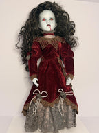 Countess Seraphina - OOAK Scary Creepy Doll 18" Hand Painted Horror Haunting Art
