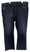 Lucky Brand 181 Relaxed Straight Jeans Mens 46x30 Dark Wash Big & Tall Denim