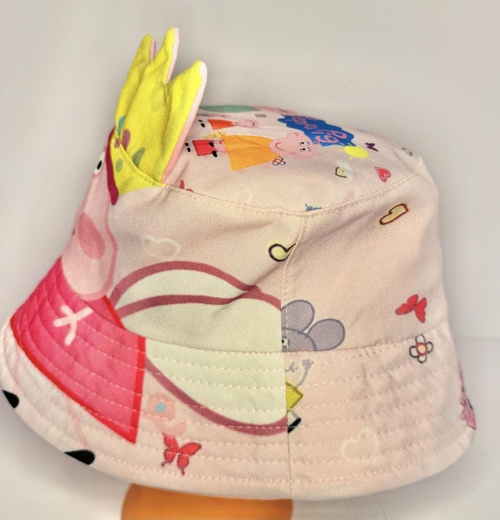 Peppa Pig Kids Bucket Hat with Crown