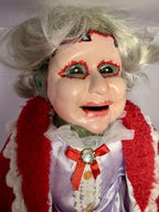 Leatherface's "Mother" - OOAK Scary Creepy Doll 18" Hand Painted Horror Art