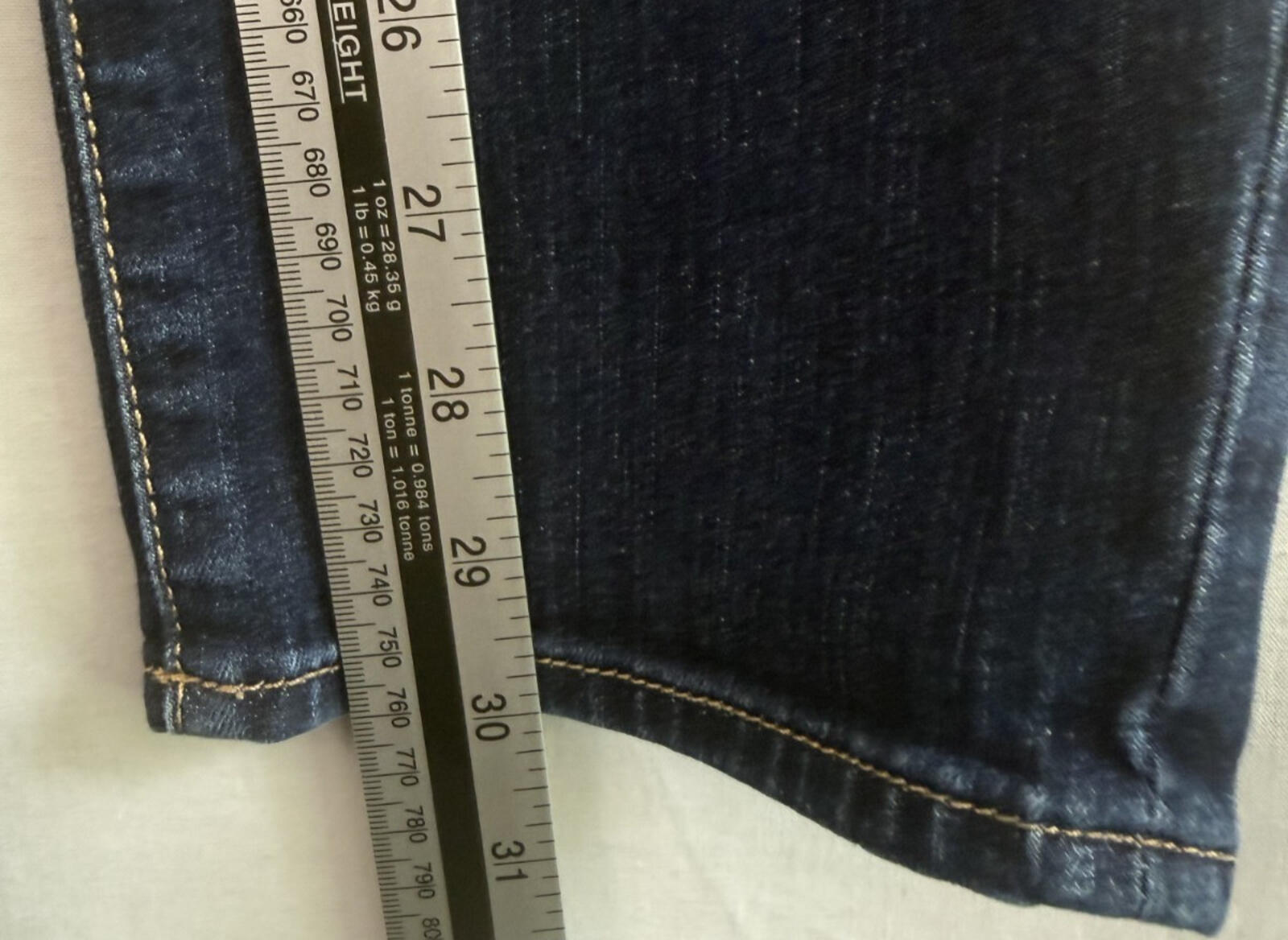 Lucky Brand Sofia Skinny Jeans Womens Size 12/31 Handcrafted Los Angeles
