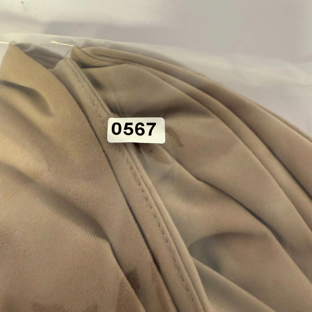 Ann Klein Womens Dress Size 16 Tan and Black 35" Long Excellent Condition