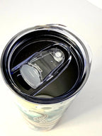 20 oz Octopus Stainless Steel Tumbler with Lid, Straw