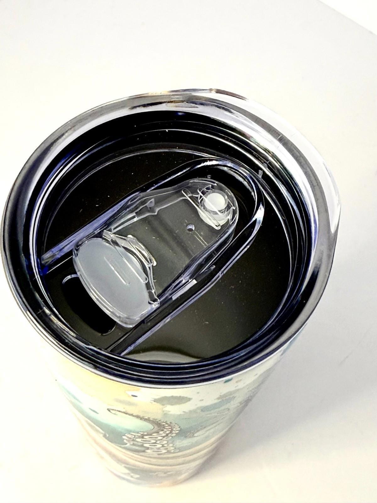 20 oz Octopus Stainless Steel Tumbler with Lid, Straw