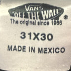 Vans Customade For You Mens Jeans 31x30 Stretch