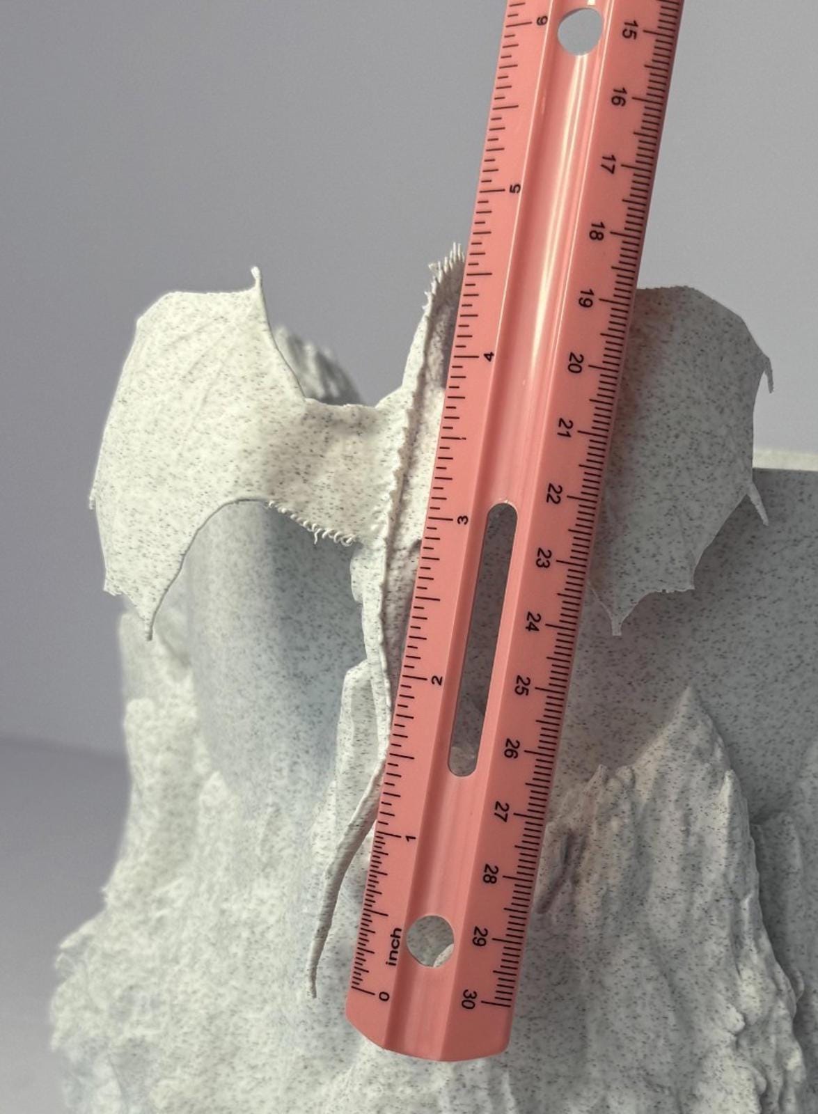 Large Dragon Yarn Bowl 3D Printed PLA Stone