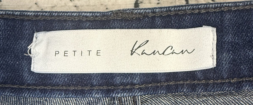 KanCan Maurices Womens Flare Jeans Size 13 Dark Wash Mid Rise