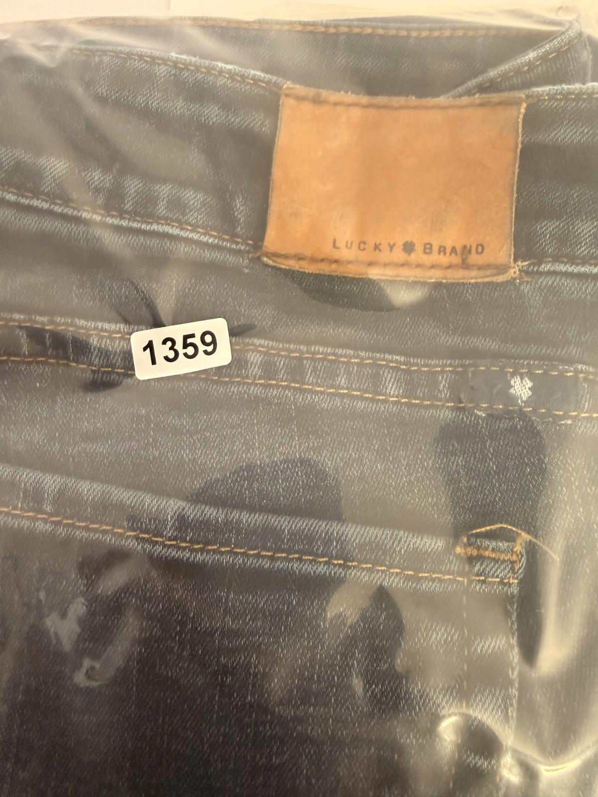 Lucky Brand Size 8 / 29 Womens Jeans Skinny Ankle Dark Wash Denim