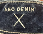 American Eagle Outfitters Women's Kick Boot Jeans Dark Wash Stretch Size 10