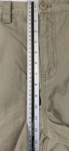 Tony Hawk Mens Size 34 Cargo Shorts Khaki Tan Cotton Skateboarding Utility