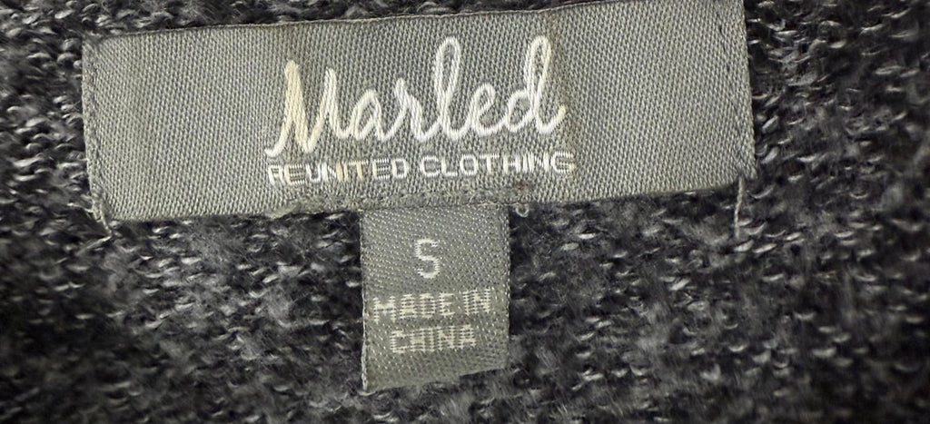 Marled Reunited Clothing Womens Sz S Pullover Hoodie Sweatshirt Lets Get Cozy