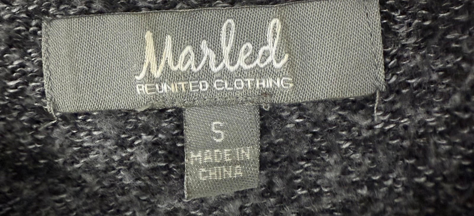Marled Reunited Clothing Womens Sz S Pullover Hoodie Sweatshirt Lets Get Cozy