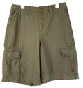 Tony Hawk Mens Size 34 Cargo Shorts Khaki Tan Cotton Skateboarding Utility