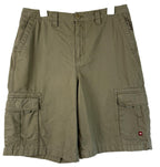Tony Hawk Mens Size 34 Cargo Shorts Khaki Tan Cotton Skateboarding Utility