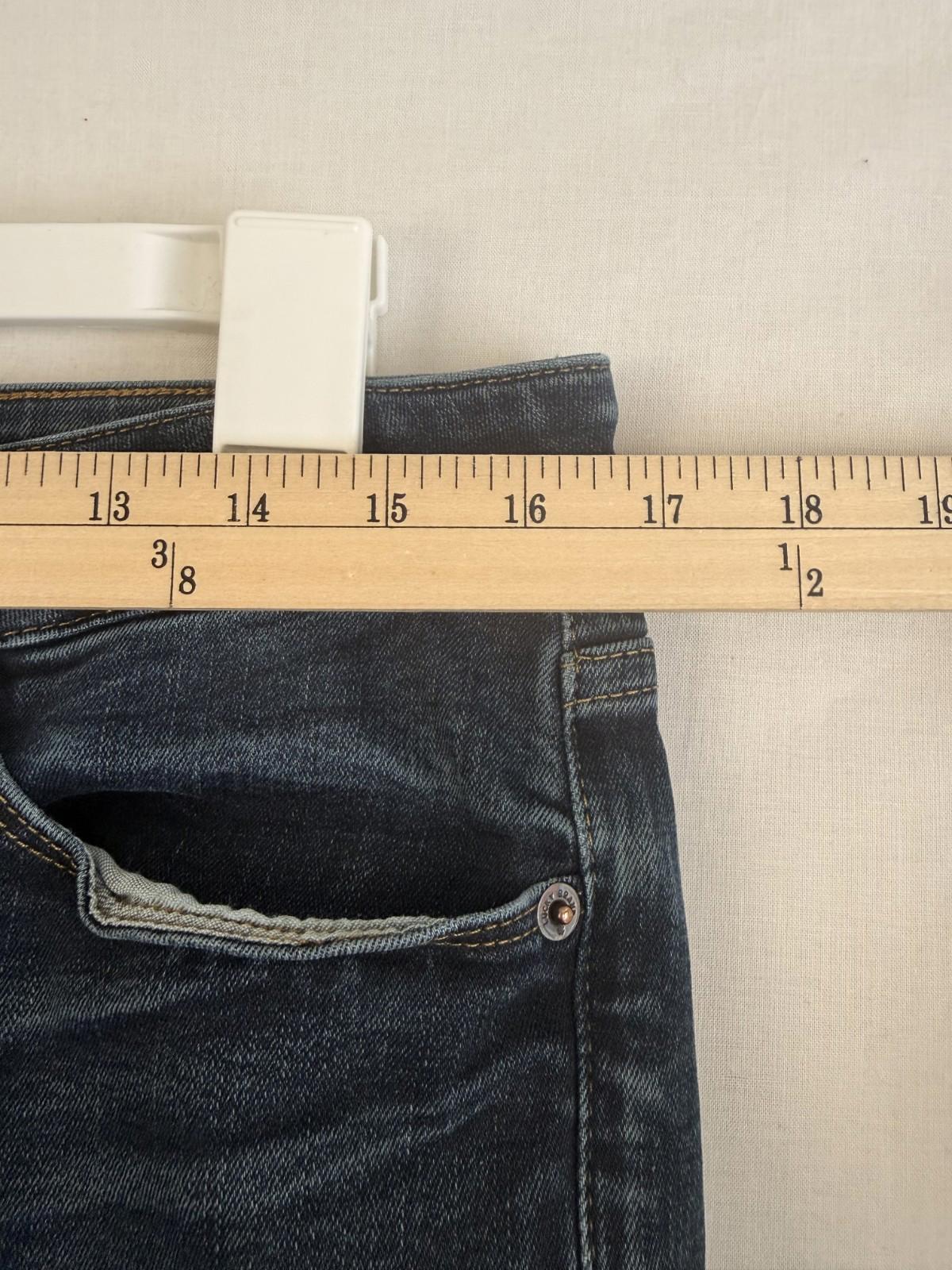 Lucky Brand Size 8 / 29 Womens Jeans Skinny Ankle Dark Wash Denim
