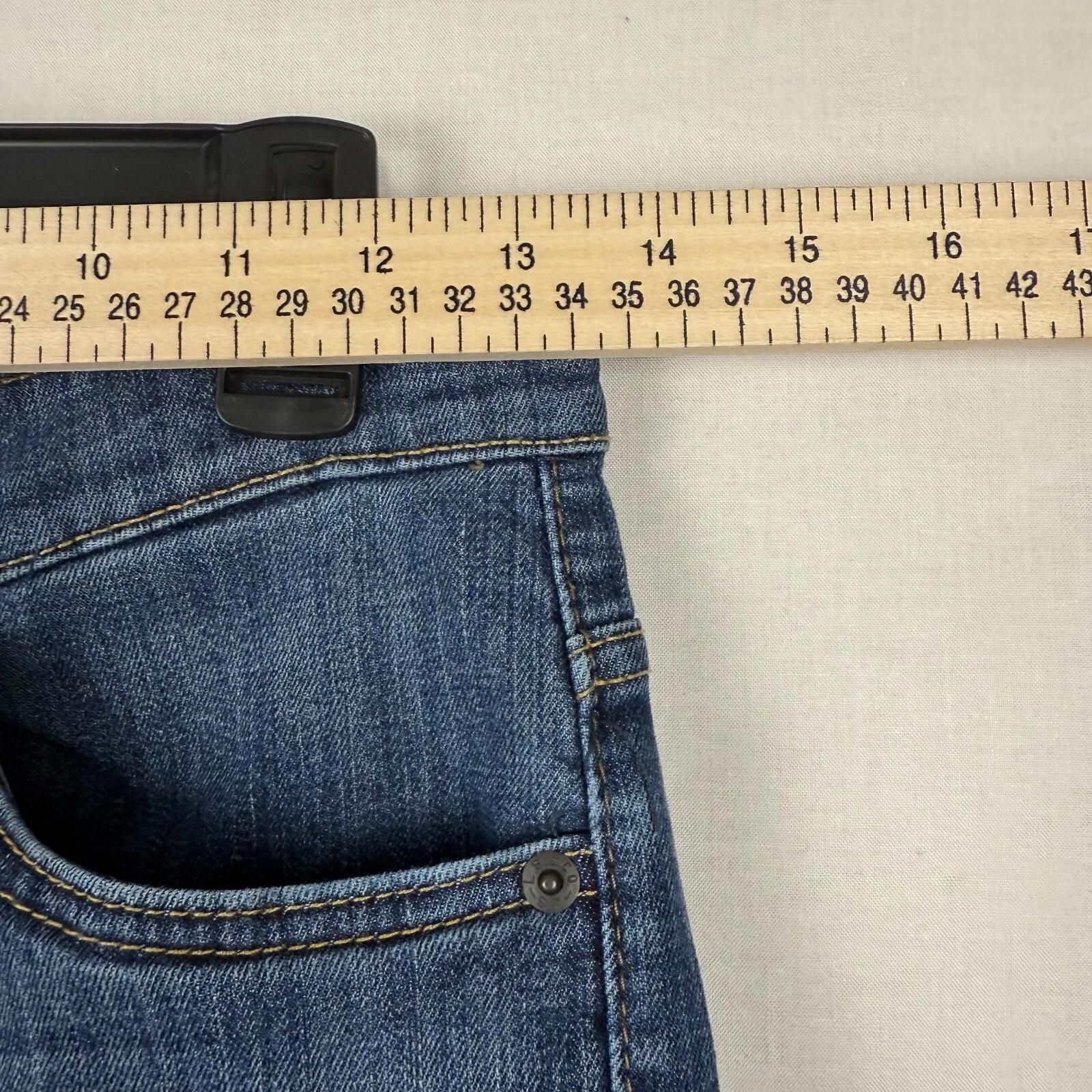 Levis Youth Jeans Performance 511 Slim Medium Wash Blue Denim Size 12 Reg 26x27"