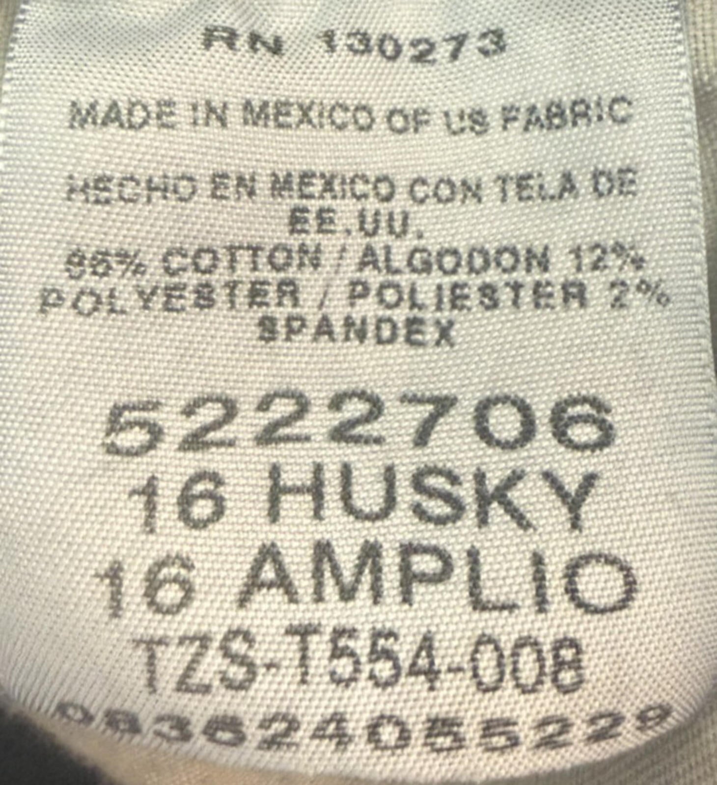 Lee Premium Select Jeans Boys Size 16 Husky 32x25 Excellent Condition