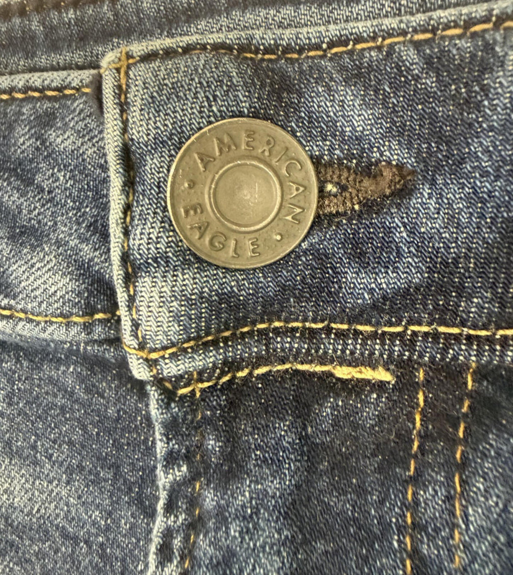 American Eagle Airflex Plus Jeans Mens 30 x30 Athletic Skinny Whiskered