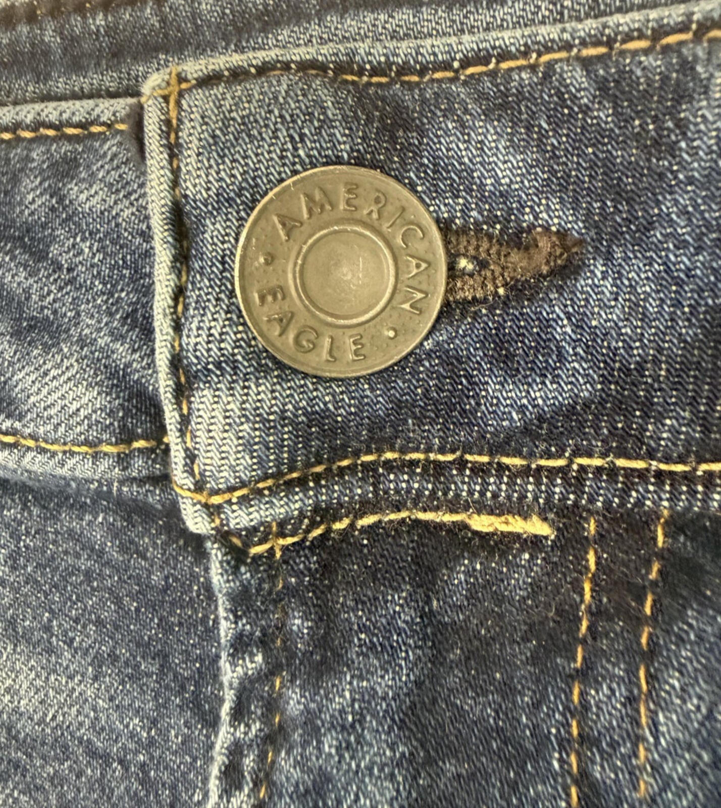American Eagle Airflex Plus Jeans Mens 30 x30 Athletic Skinny Whiskered