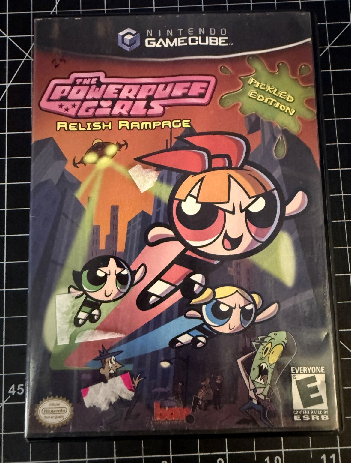 Powerpuff Girls Relish Rampage (Nintendo GameCube) Pickled Edition RARE