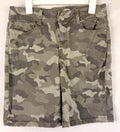 Seven 7 Shorts Womens Sz 12 Tummyless Bermuda Camo Denim Stretch Trendy Casual