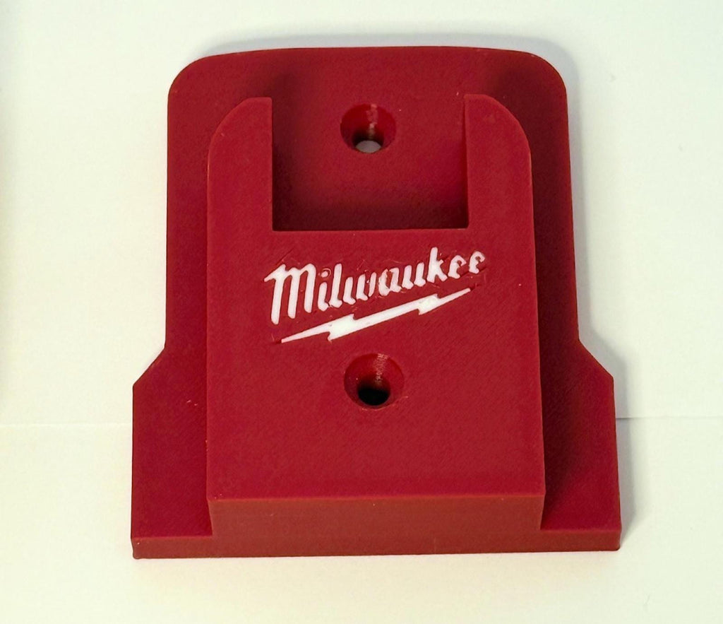 3D Printed Tool and Battery (M18 Fuel) Holder 3 Pack ~Red~ Mount in Van/Garage