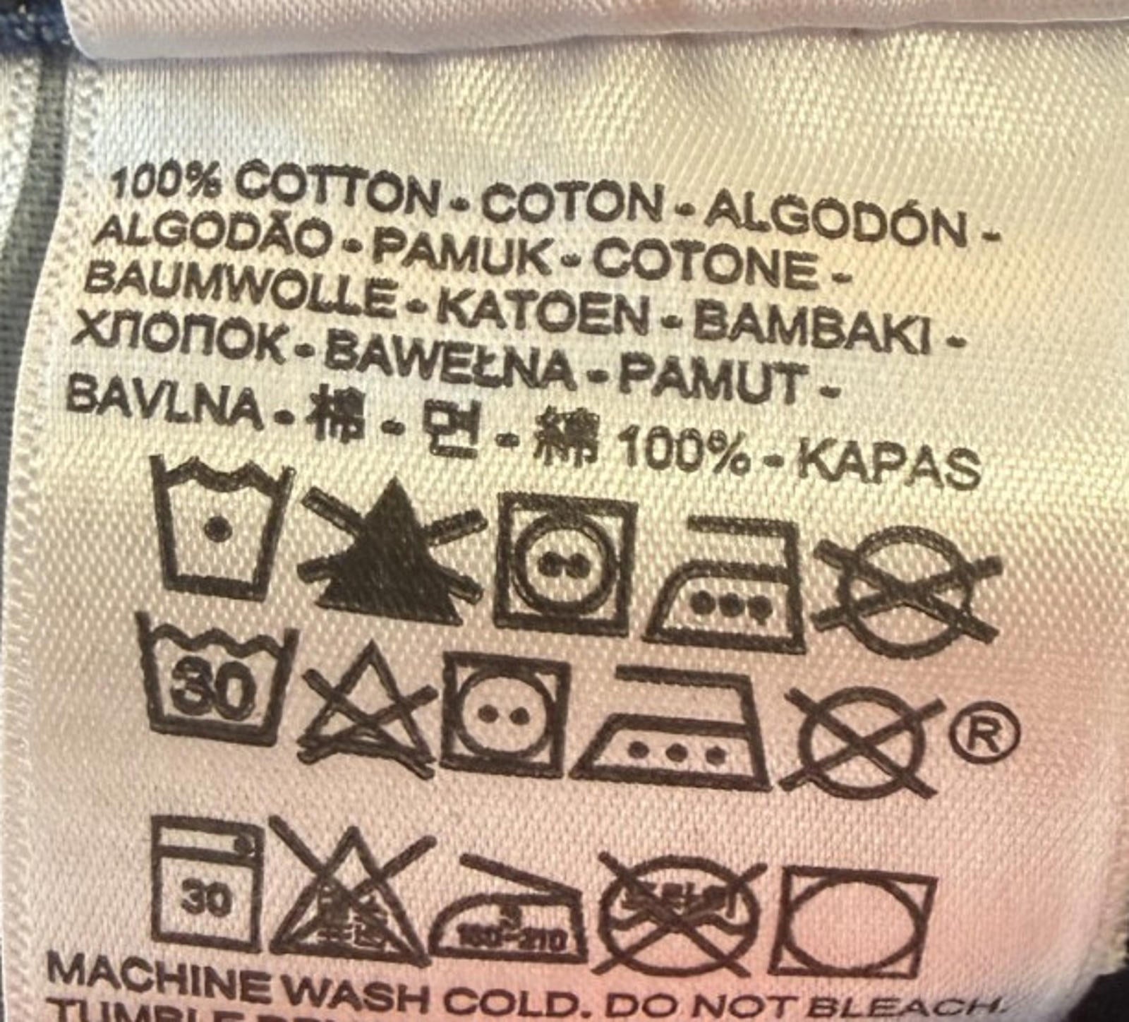 Levi's Men's 501 Jeans Blue Classic Button Fly Size 34x32 (actual 32x30)