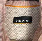 Orvis Open Air Caster Ventilated Short Sleeve Fishing Shirt Mens Sz Medium Red