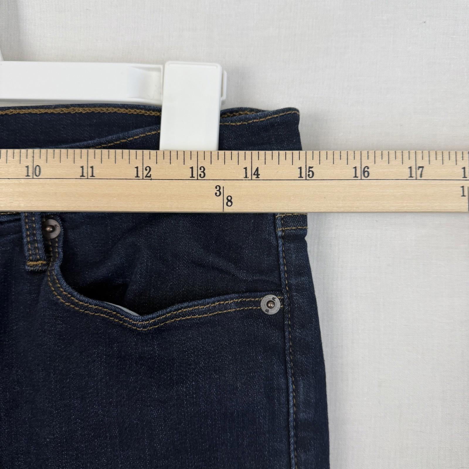 Banana Republic Womens Jeans Size 29/8 Sculpt Skinny Mid Rise Dark Wash