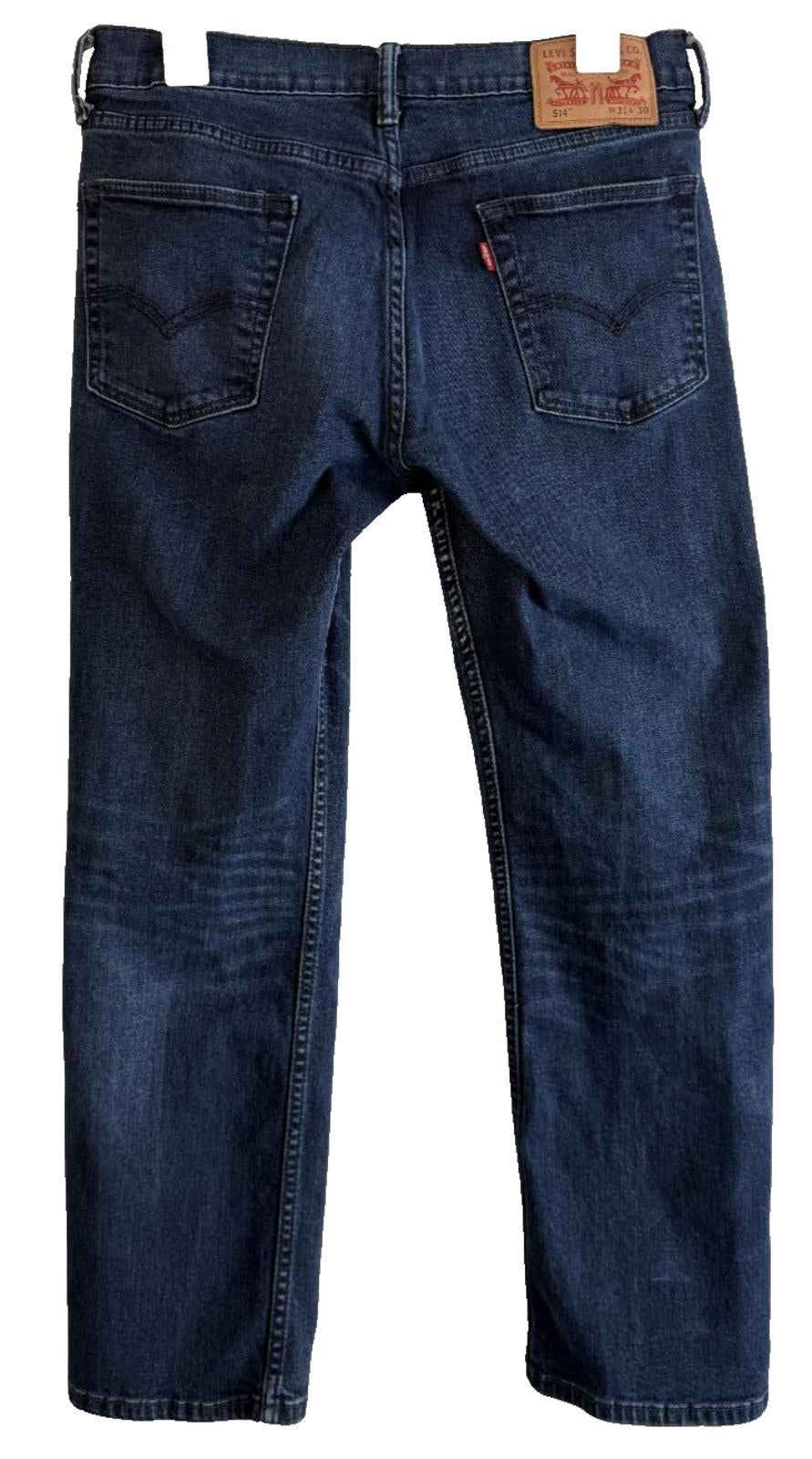 Levi's 514 Jeans Blue Mens Size 31x30 Straight Leg