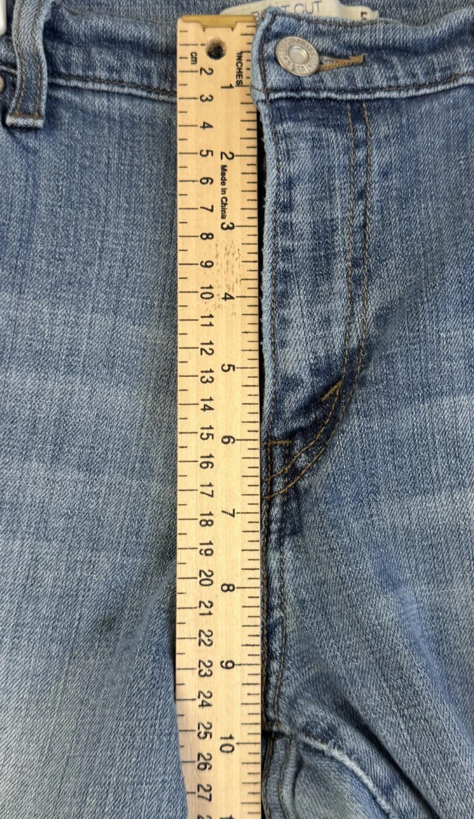 Levis 515 Jeans Boot Cut Womens Jeans Size 14 Slim Curvy Stretch