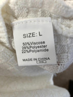 White Comfy Sweater womens size large