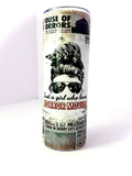 20 oz Horror Movie Girl Stainless Steel Tumbler with Lid, Straw Halloween